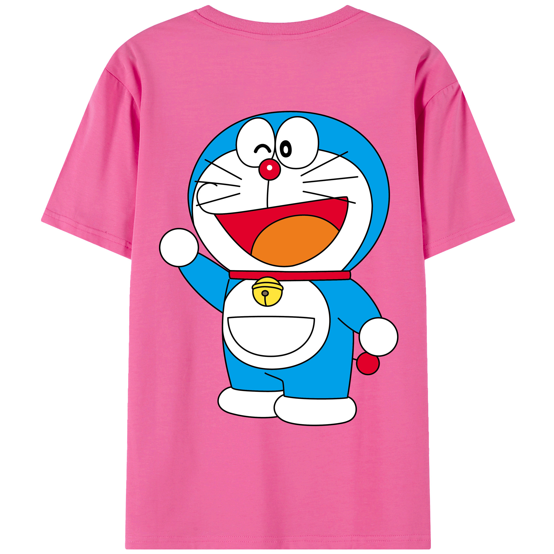 （画像用） ドラえもん Doraemon レディース半袖Tシャツ(バックプリント)